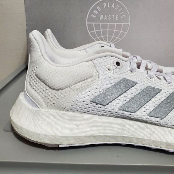 Adidas Pureboost 21 Women's Sz 6 White GZ3006 Running Sneakers BNIB - Picture 3 of 10